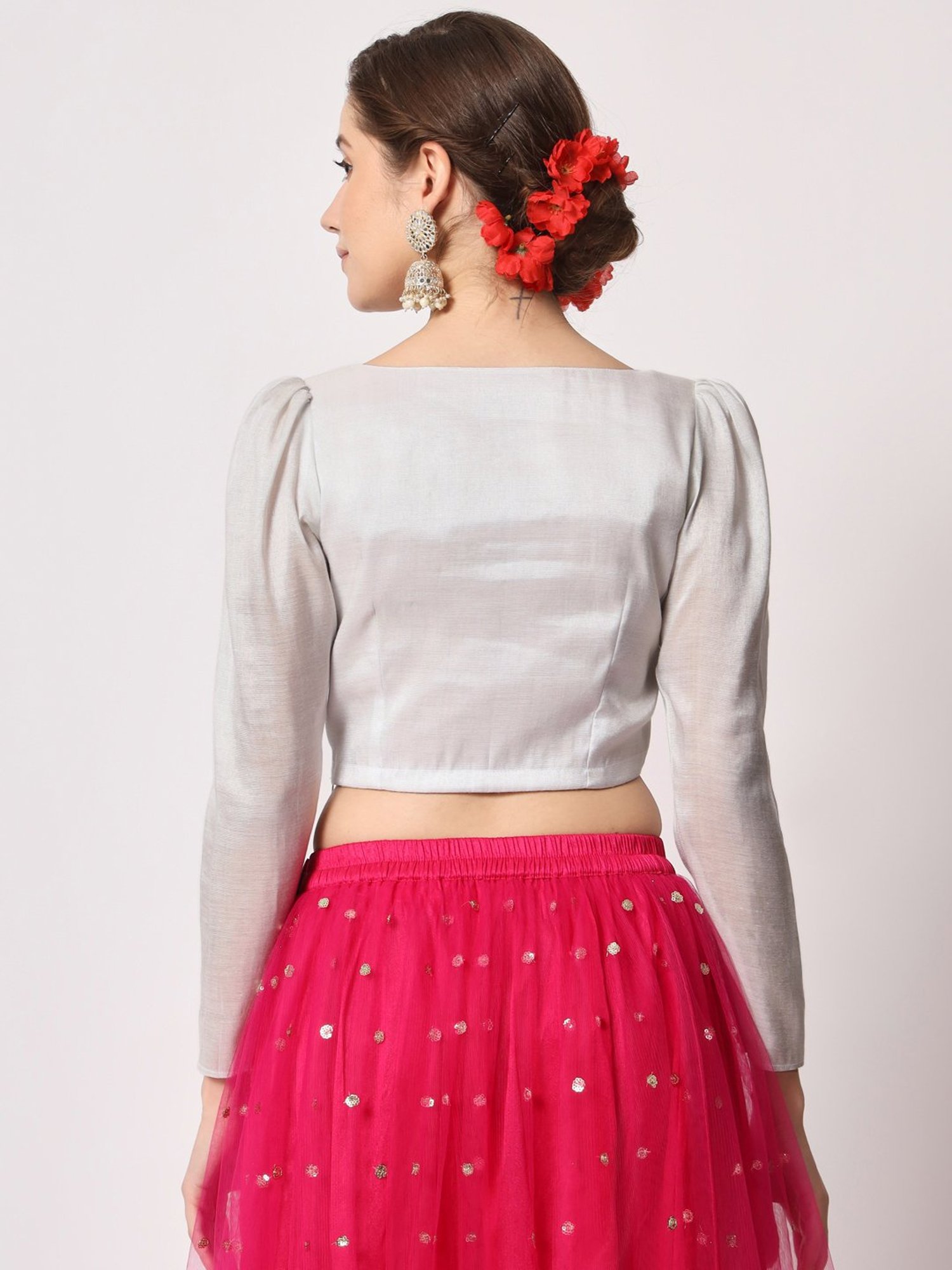 studiorasa Silver Blouse