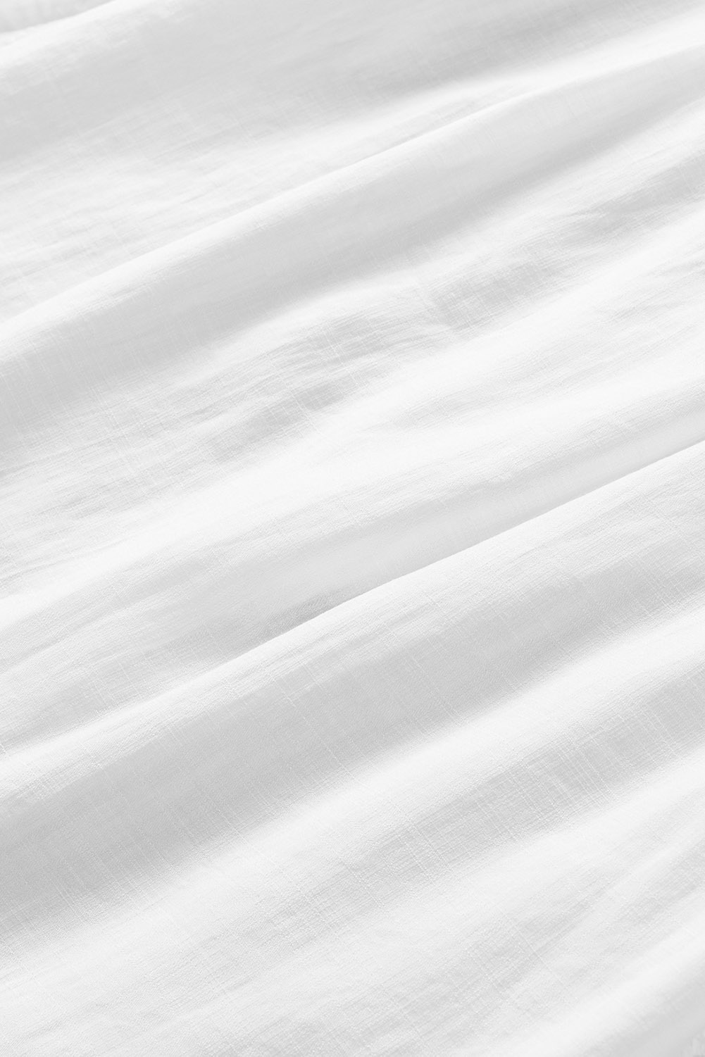 One World Apparel Jacquard Square Neck Short Sleeve Ivory Multi Floral Print Top