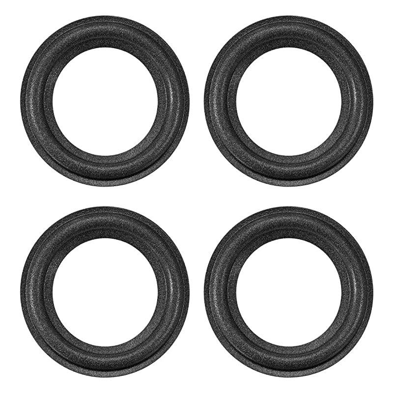 25 inches 25 inches Speaker Foam Edge Surround Rings Replacement Parts for Speaker Repair or DIY 4pcs