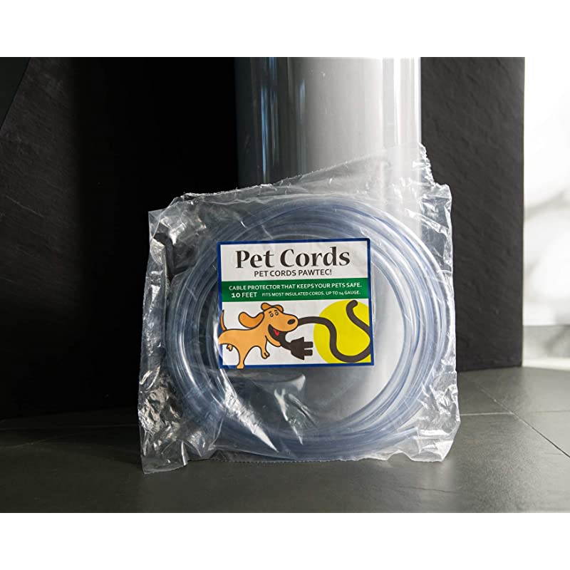 Dog and Cat Cord Protector Protects Your Pets from Chewing Through Insulated Cables up to 10ft Unscented Odorless