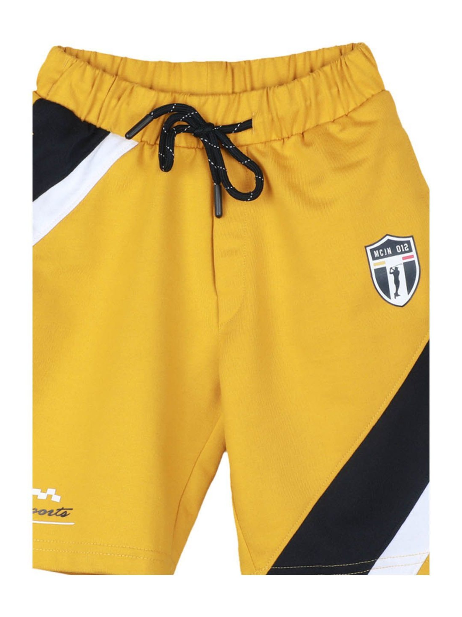 Monte Carlo Kids Mustard Solid Bermuda