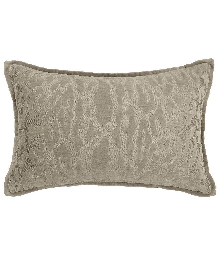 ELISABETH YORK Avon Embroidered Decorative Pillow