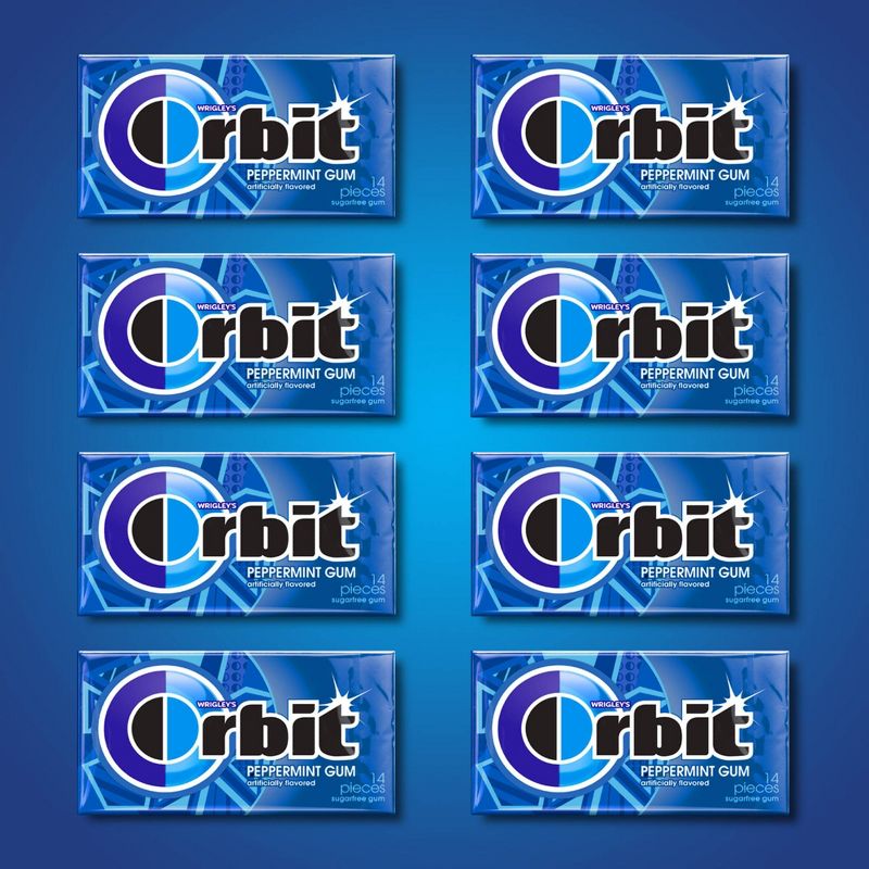 Orbit Peppermint Sugarfree Gum Value Pack - 112ct