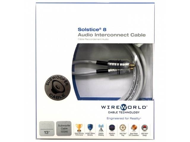 Wireworld subwoofer cable 4m- Solstice 8