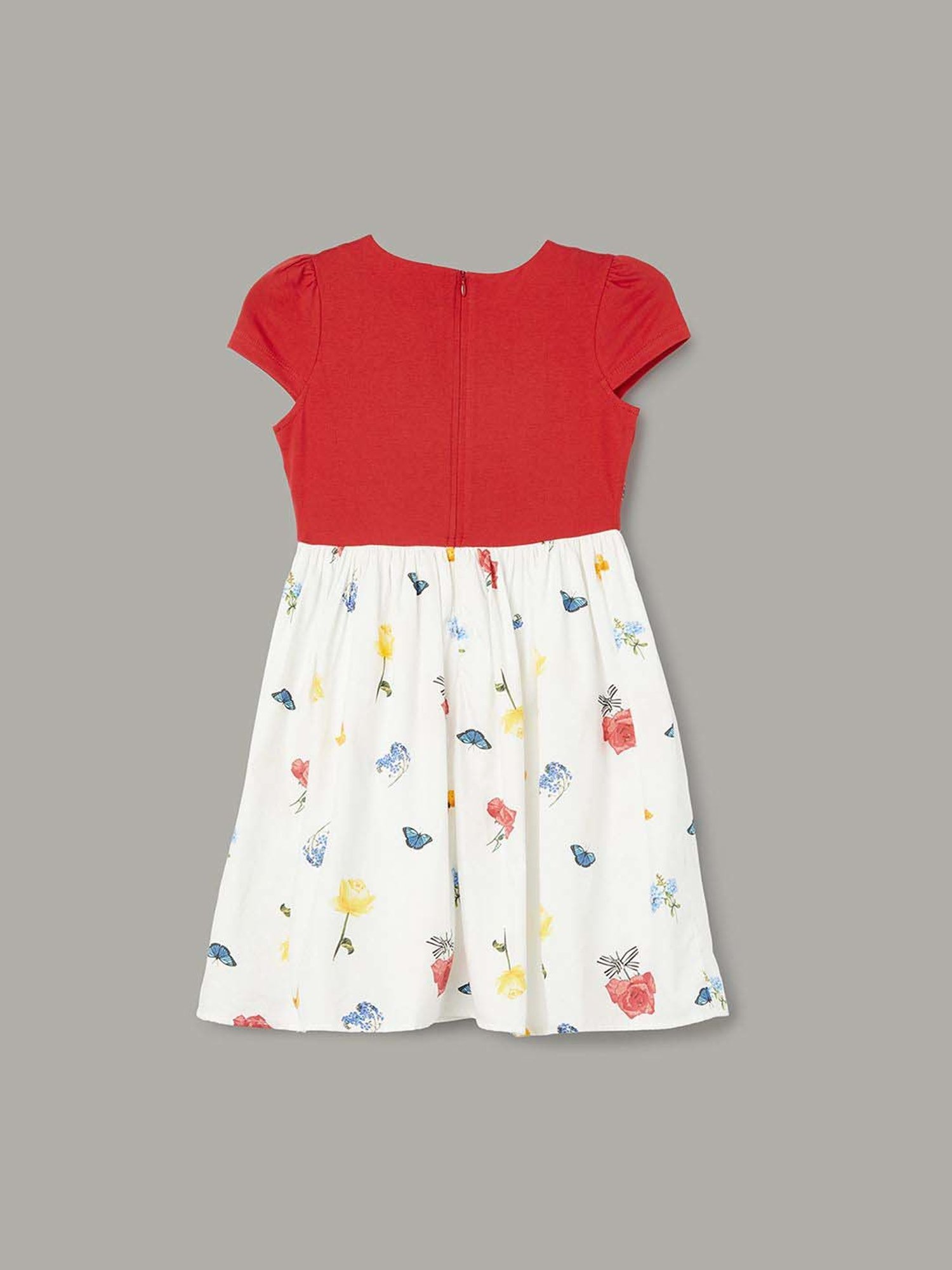 Fame Forever by Lifestyle Girls Multicolor Cotton Printed Dress