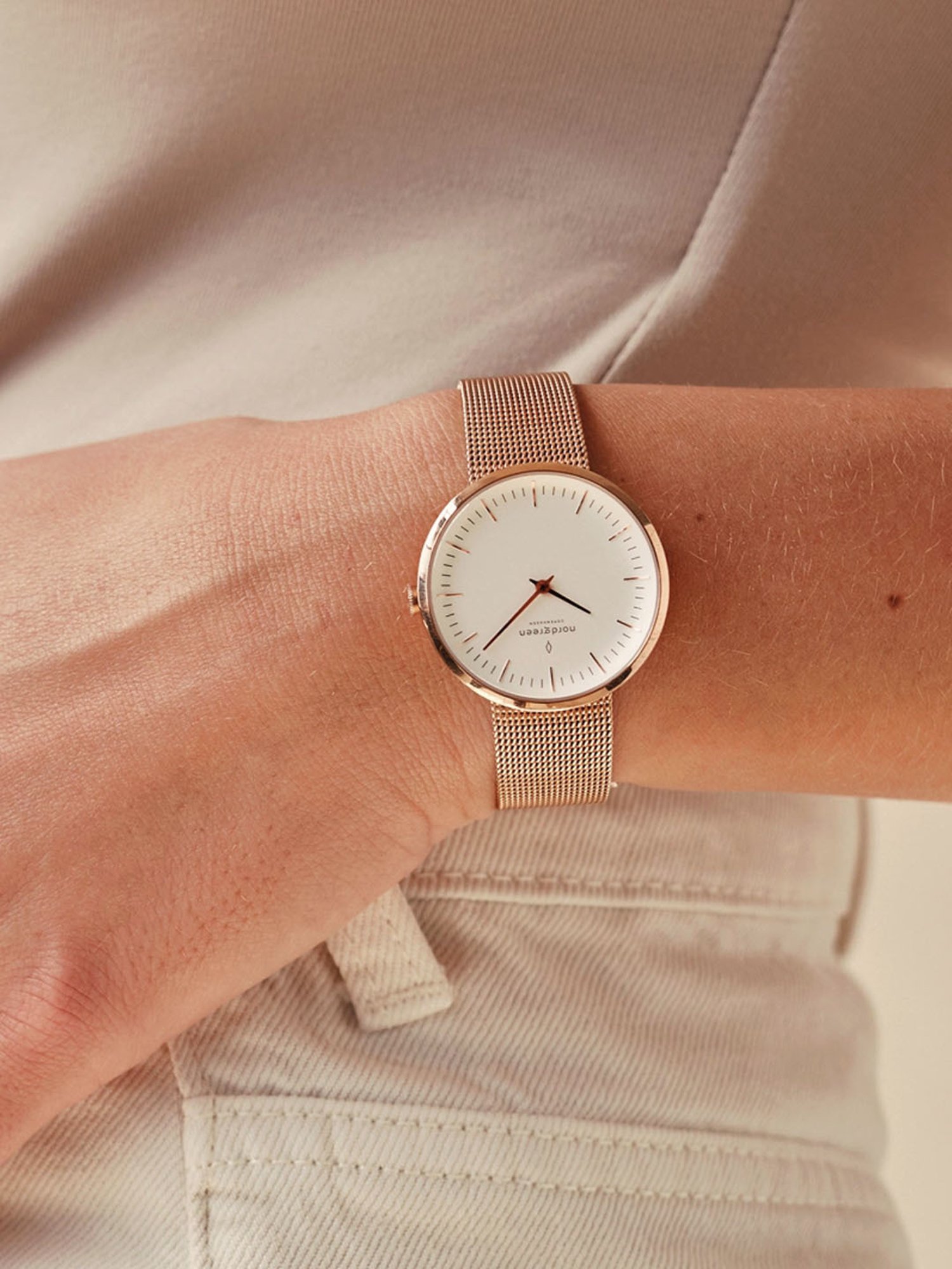 Nordgreen IN32RGMEROXX Infinity Analog Watch for Women