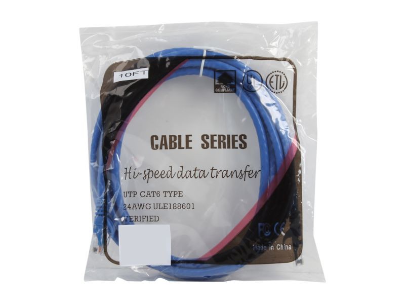 BYTECC C6EB-7B 7 ft. Enhanced 550MHz Patch Cables