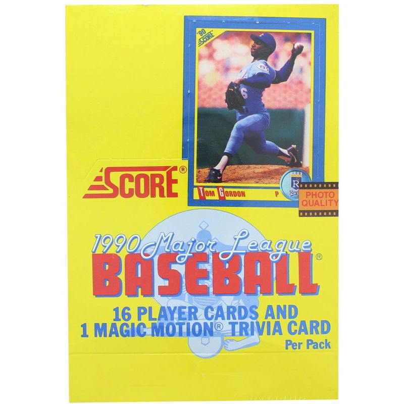 Score MLB 1990 Score Baseball Card Box | 36 Packs