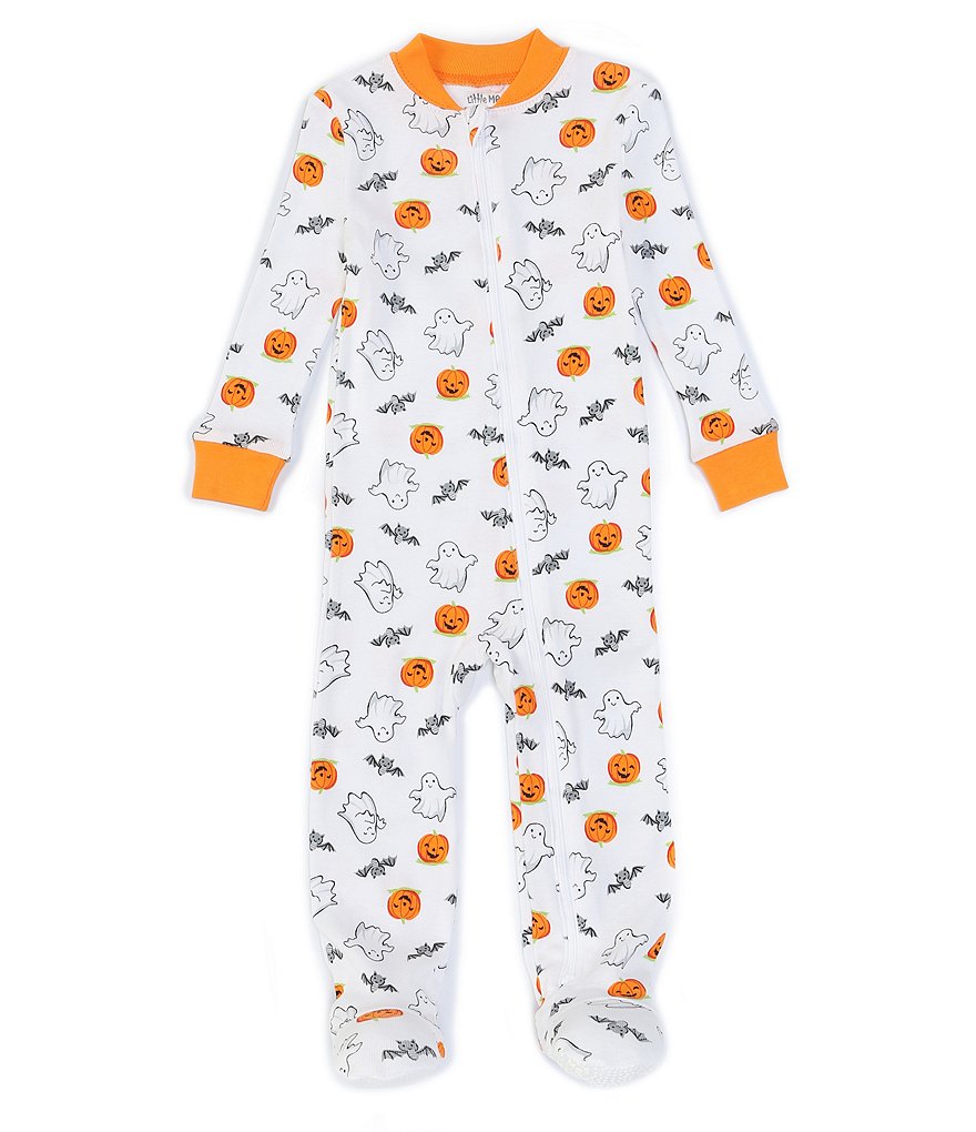 Little Me Baby 12-24 Months Long-Sleeve Halloween Full-Zip Footed Coverall Pajamas