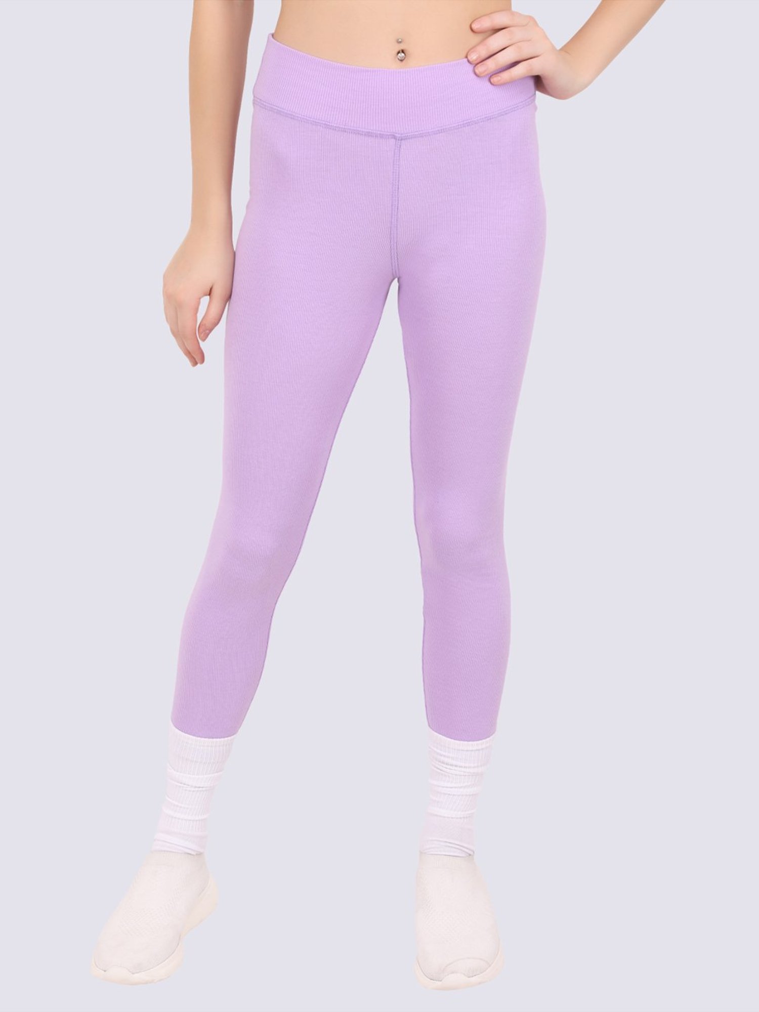 EVERDION Lavender Cotton Tights
