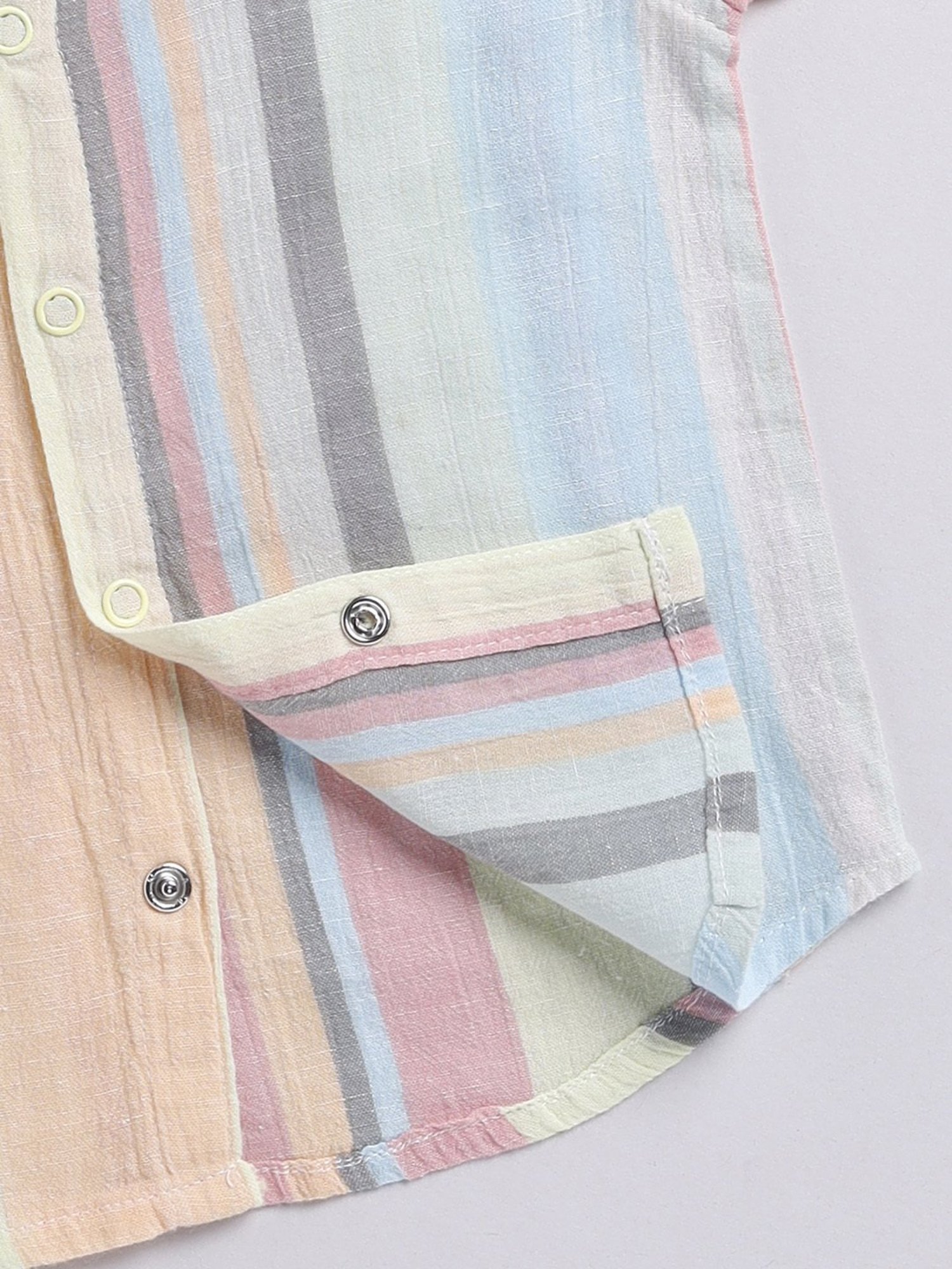 Clt.s Unisex Multi Cotton Striped Co-ord Set