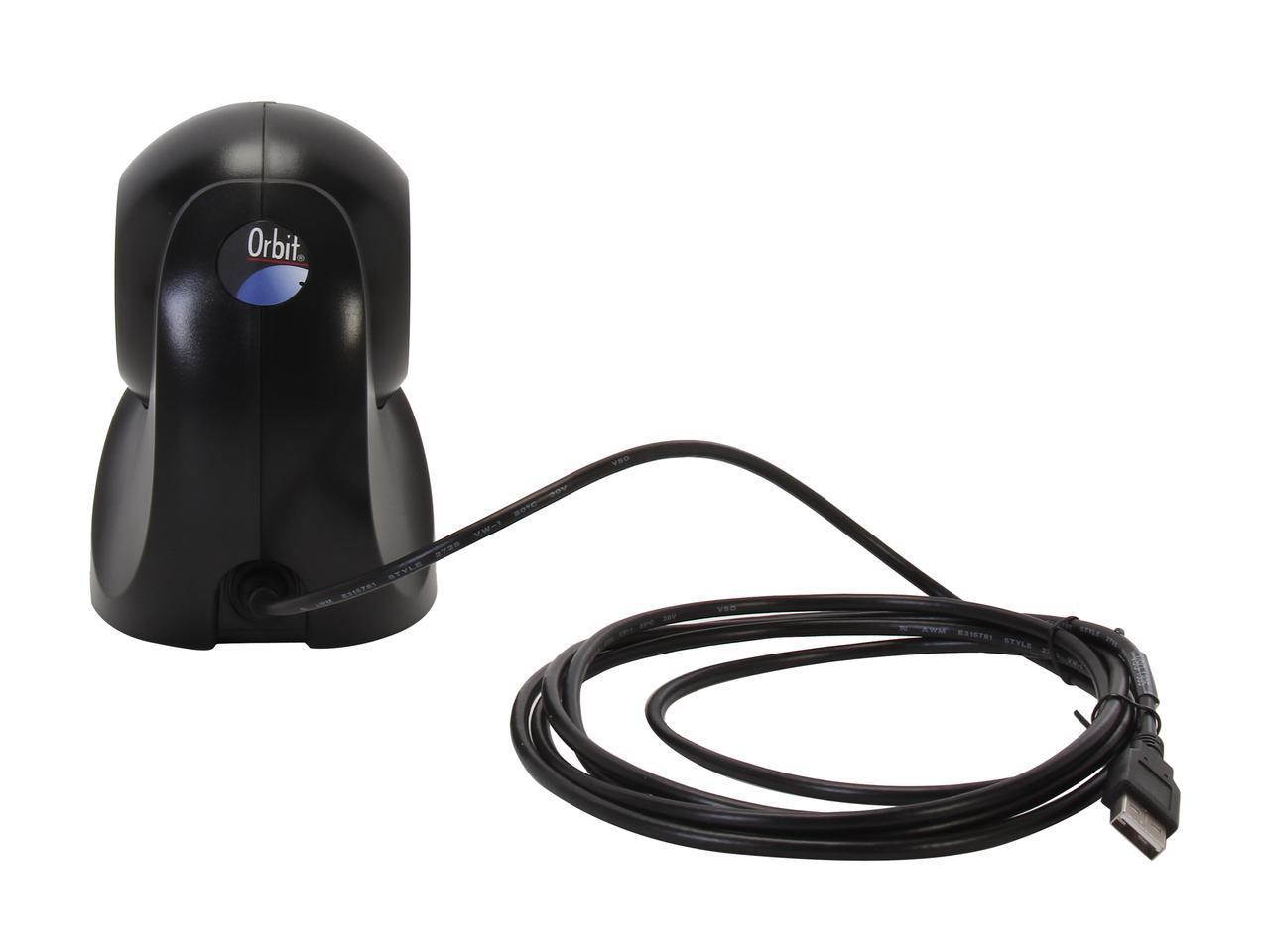 Honeywell / Metrologic MK7120-31A38 Orbit Barcode Scanner with Mounting Plate and USB Cable (Black)