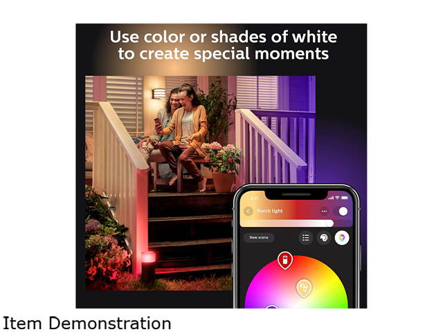 Philips Hue 802090 Calla Outdoor Bollard