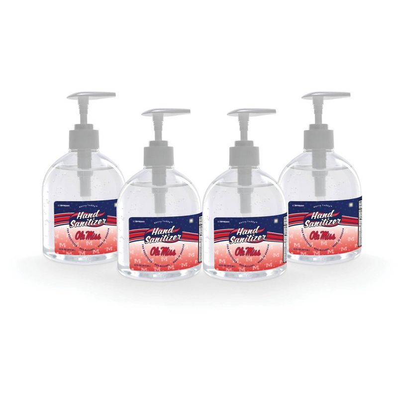 NHL Buffalo Sabres 16oz Pump Top Hand Sanitizer - 4pk