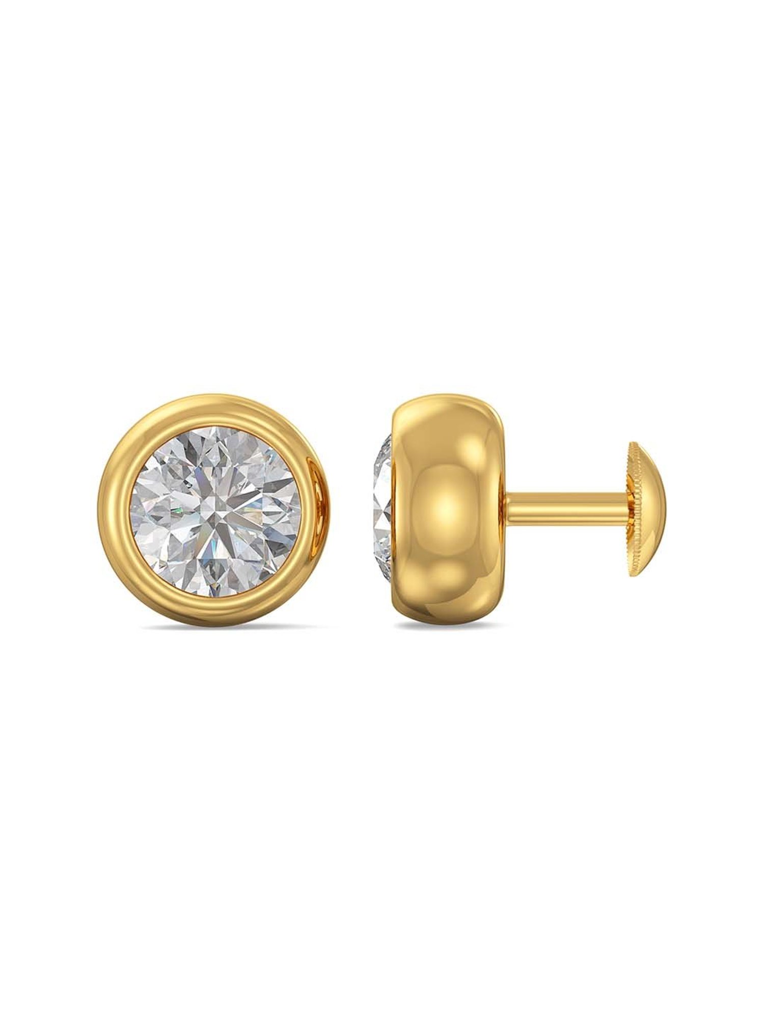 Joyalukkas 22 kt Gold Ear Studs for Men