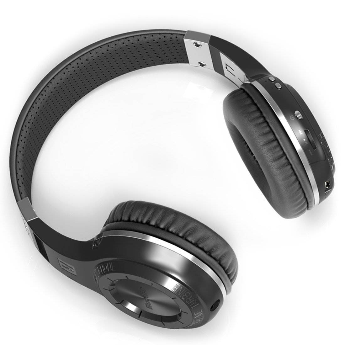 Bluedio HT Turbine Wireless Bluetooth 4.1 Stereo Headphones with Mic 57mm Ultra-large Dynamic Drivers (White)