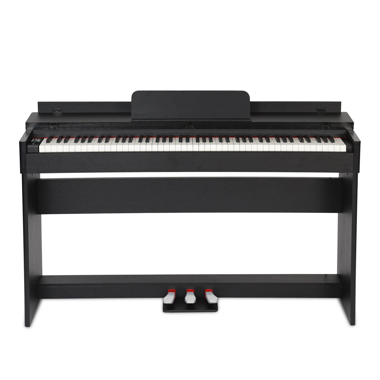 88 Key Piano Electric Digital Keyboard LCD Keyboard with Stand & 3 Pedal Board