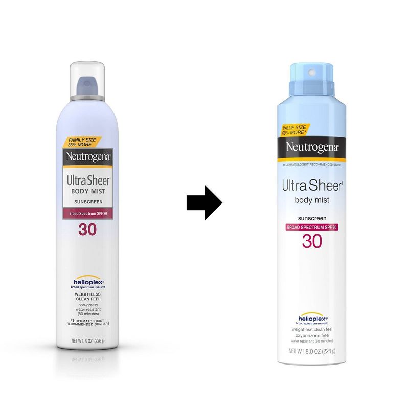 Neutrogena Ultra Sheer Lightweight Sunscreen Spray - SPF 30 - 5oz