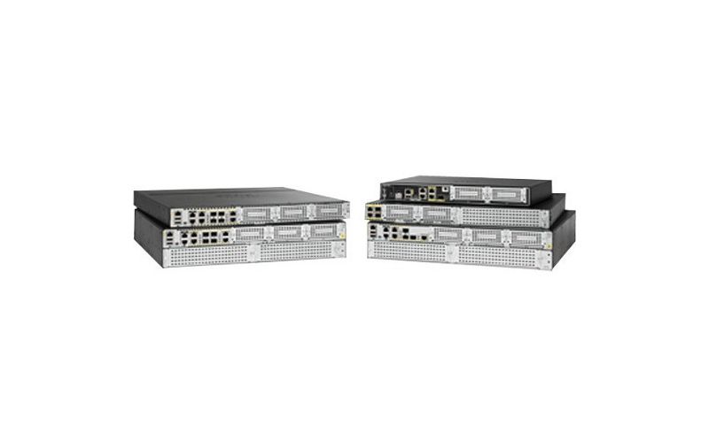 Cisco 4331 Router - 3 Ports - Management Port - 6 Slots - Gigabit Ethernet - 1U - Rack-mountable, Wall Mountable