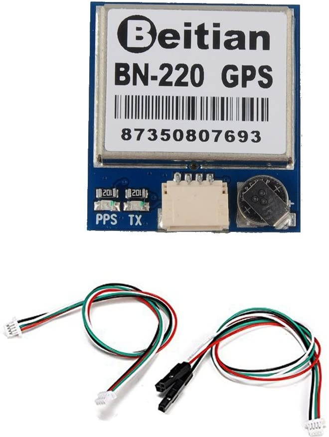 BN-220 Dual GPS Glonass Module Navigation TTL Level 9600bps + GPS Passive Antenna for Arduino Raspberry Pi Pixhawk F3 CC3D Betaflight F4 Flight Control Geekstory