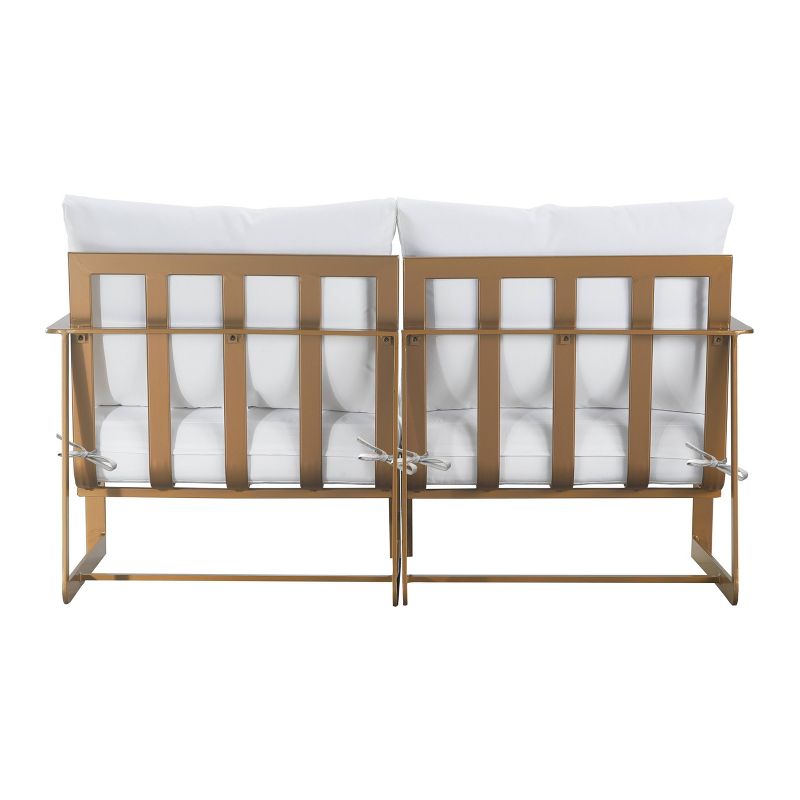 Mirabelle Outdoor Sofa  - Gold - Adore Decor