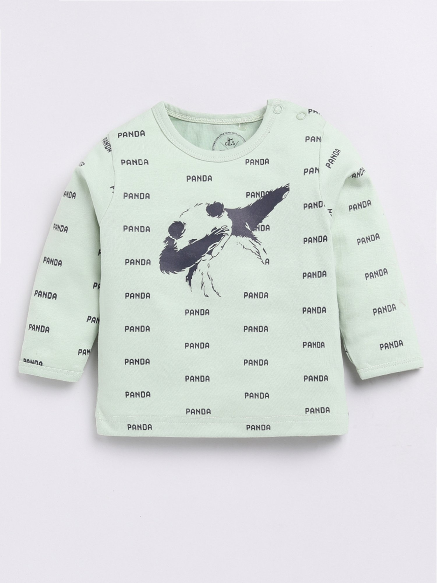 Clt.s Boys Light Blue Printed T-Shirt with Pants