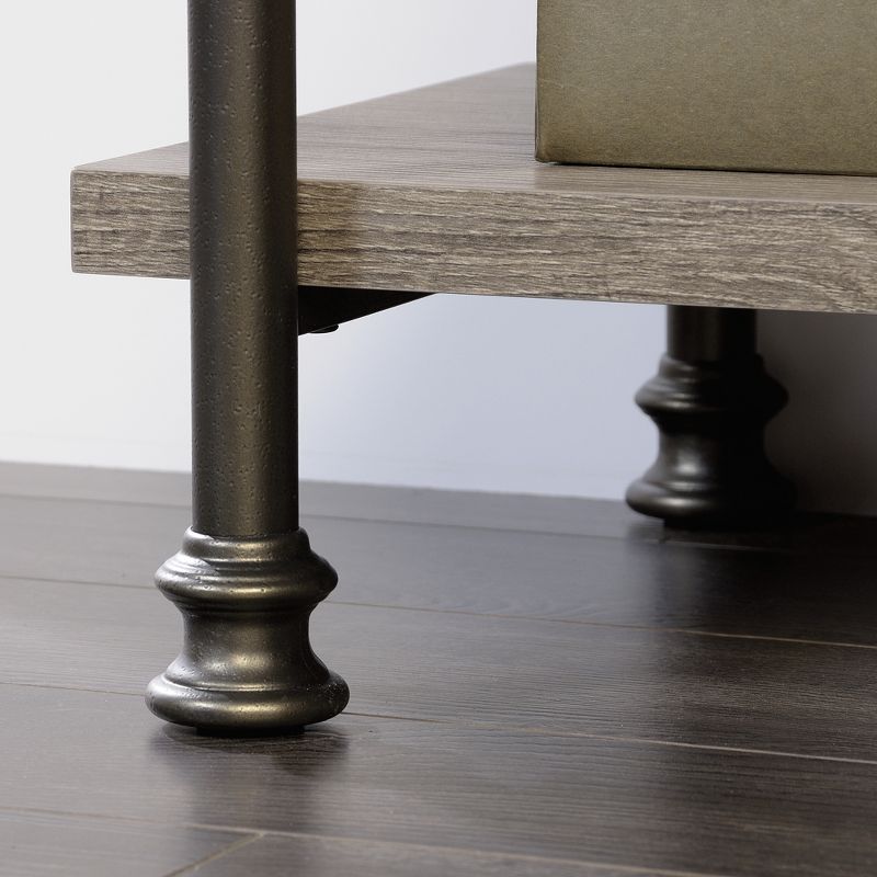 70" Canal Street 5 Shelf Bookshelf Northern Oak Finish - Sauder