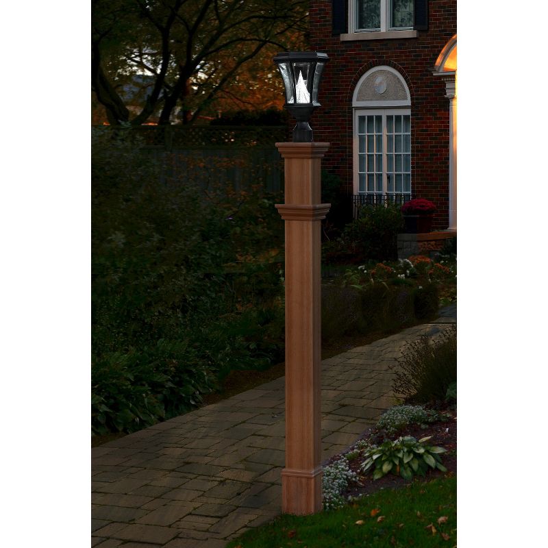 Kathy Ireland J du J Sierra Craftsman 18"H White Outdoor Post Mount Light