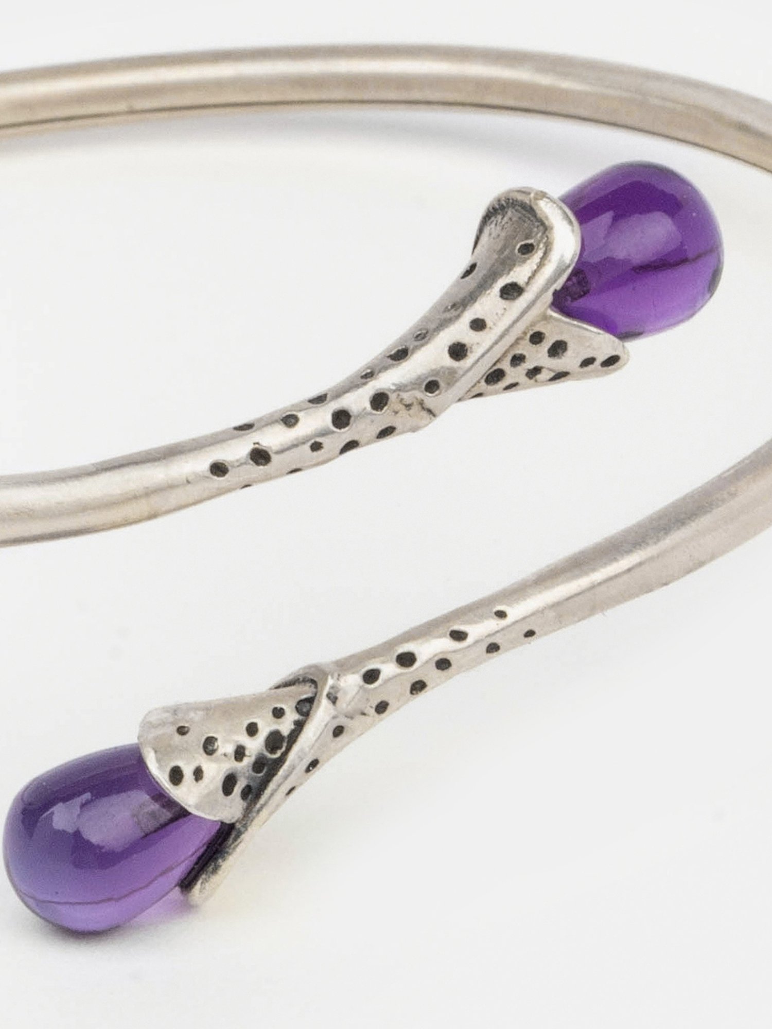 Shaya 92.5 Sterling Silver Vestita Bloom Flexible fit Bracelet for Women