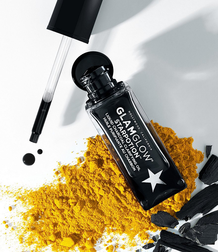 GlamGlow STARPOTION&trade; Liquid Charcoal Clarifying Oil, 30ML