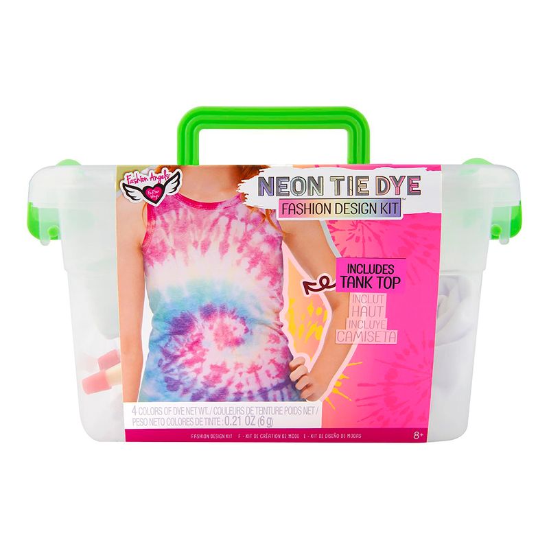 Fashion Angels Fashion Angels Neon Tie Dye Tank Top Fashion Design Kit