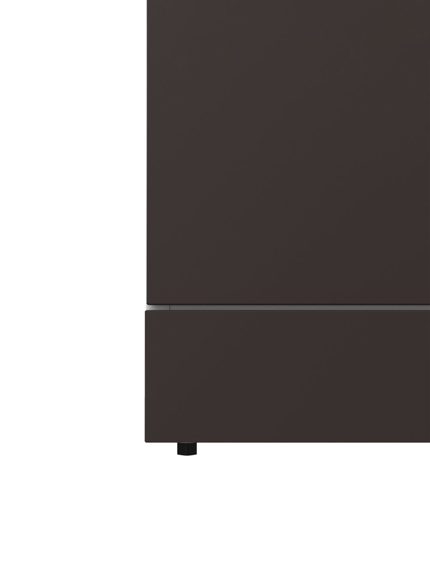 Godrej Interio Auraline Men Premium 2-Door Almirah, Brown (1-Year Warranty, 1 Locker, 2 Drawers)