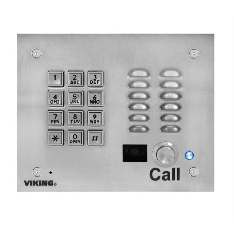Viking K-1700-IP-EWP Voip Stainless Steel Entry Phone