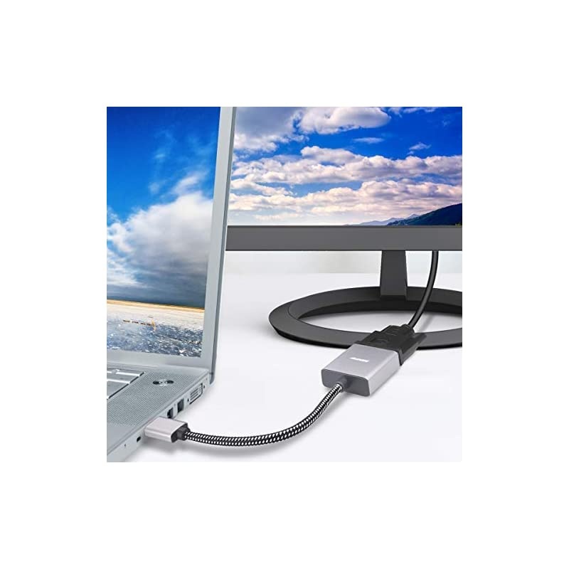 DisplayPort to DVI  DisplayPort to DVID Single Link Adapter Male to Female GoldPlated Cord Compatible for Lenovo Dell HP and Other Brand