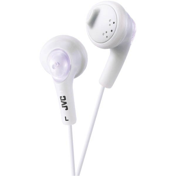 JVC White HAF160W Gumy Earbuds