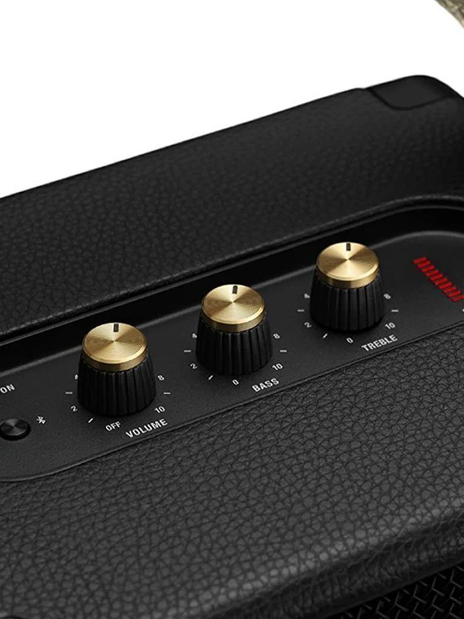 Marshall Tufton 80 Watt Wireless Bluetooth Portable Speaker (Black & Brass)