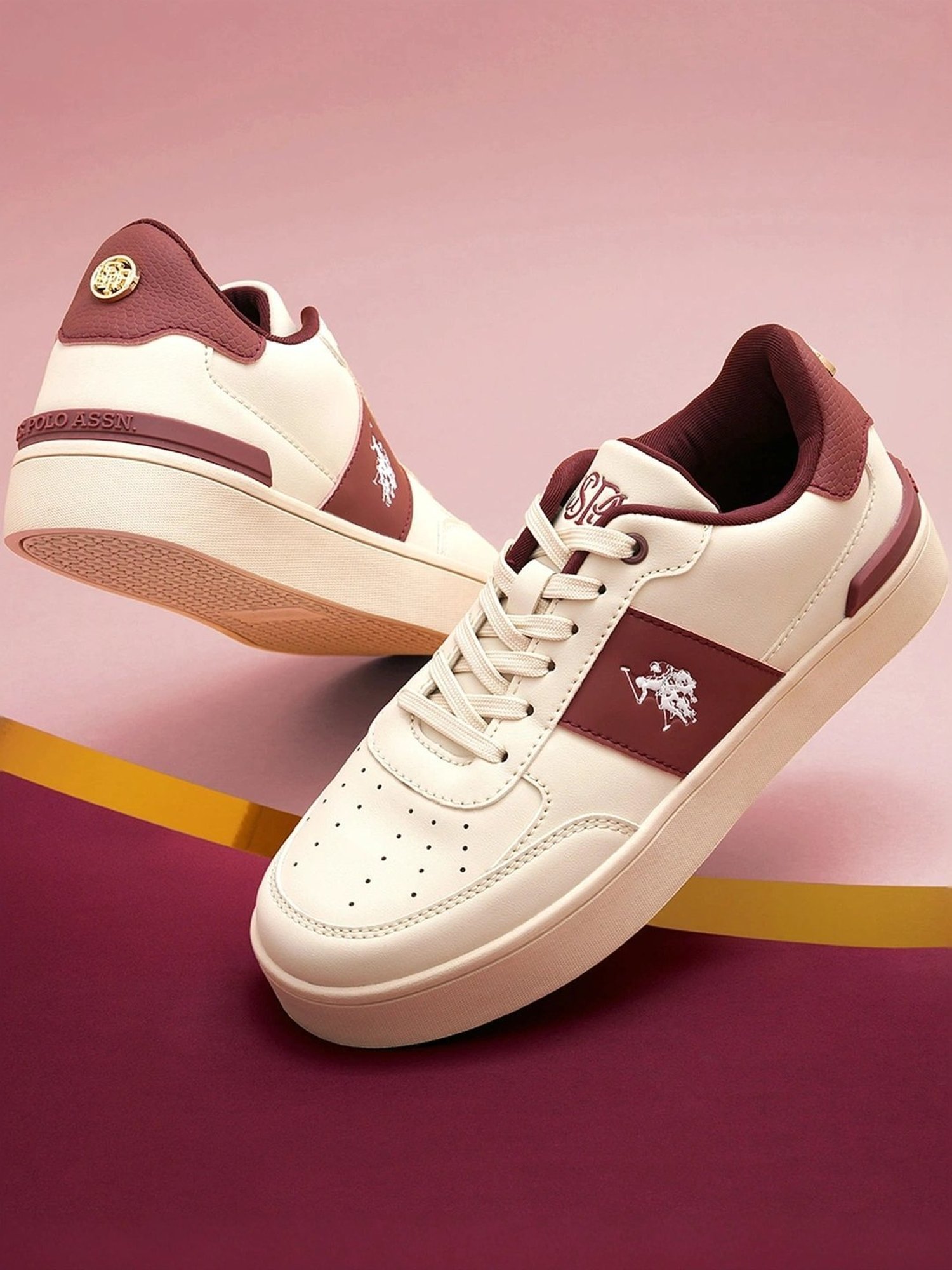 U.S. Polo Assn. Women's Nude Sneakers