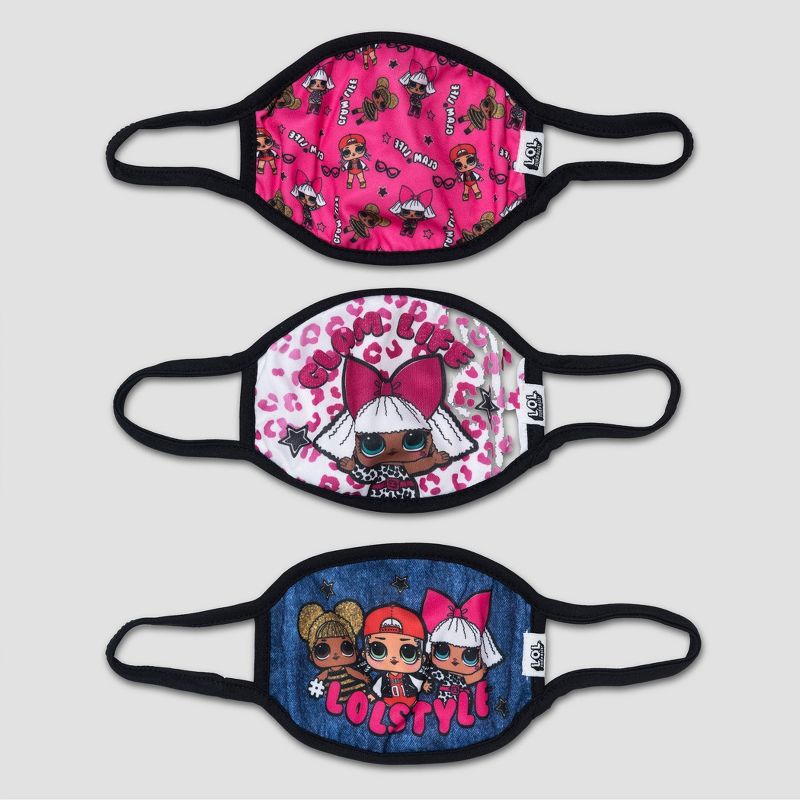 Kids' 2pk Friends Clear Panel Masks