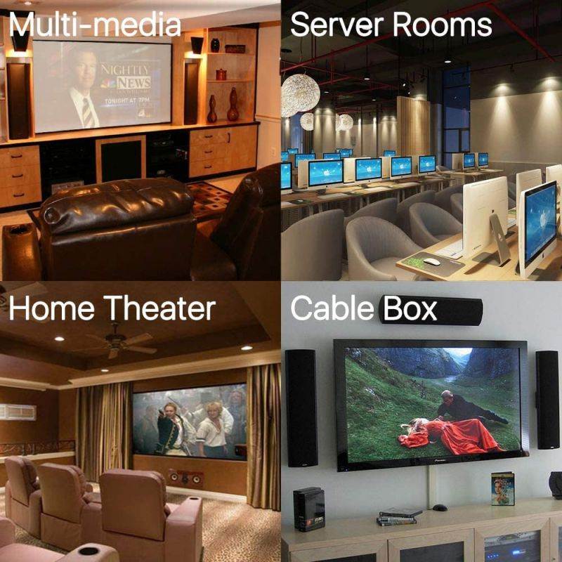 TNP Wireless IR Extender Repeater - Universal Remote Control Infrared IR Transmitter and Receiver with 2 Head Eye IR Blaster Emitter Booster Cable Supports Long Range 500FT+