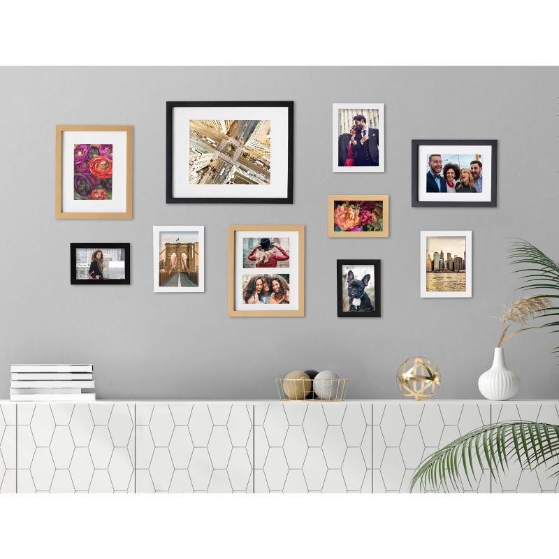 10pc Gallery Frame Box Set Multi - Kate & Laurel All Things Decor