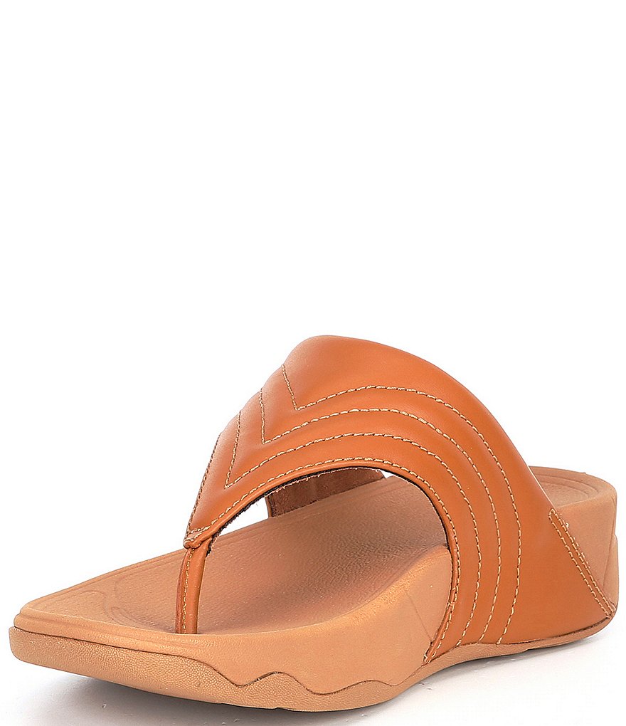 Fitflop Walkstar Leather Toe Post Sandals
