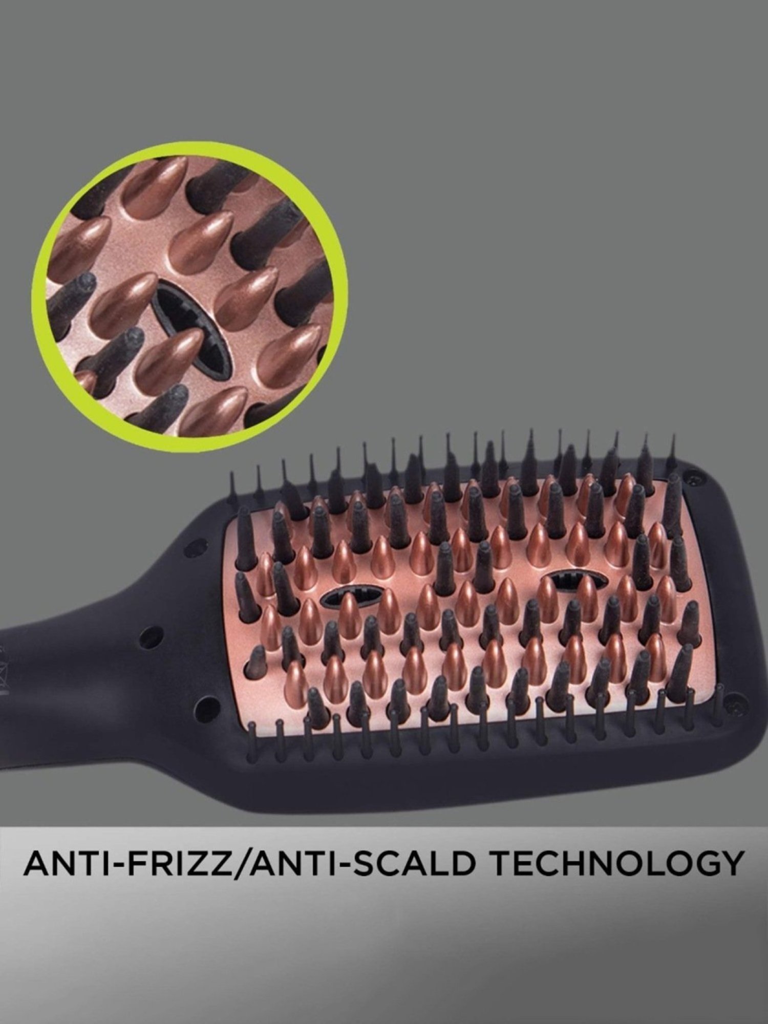 Nova NHC-522CRM Professional Hair Straightener (Black)