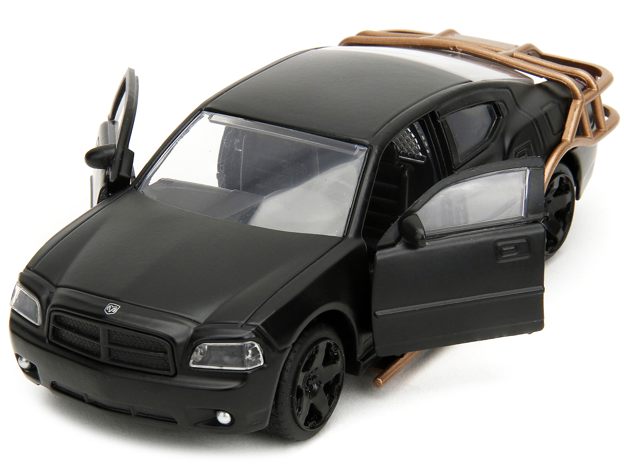 2021 Dodge Charger SRT Hellcat Gray Metallic "Fast X" (2023) Movie "Fast & Furious" Series 1/24 Diecast Model Car by Jada