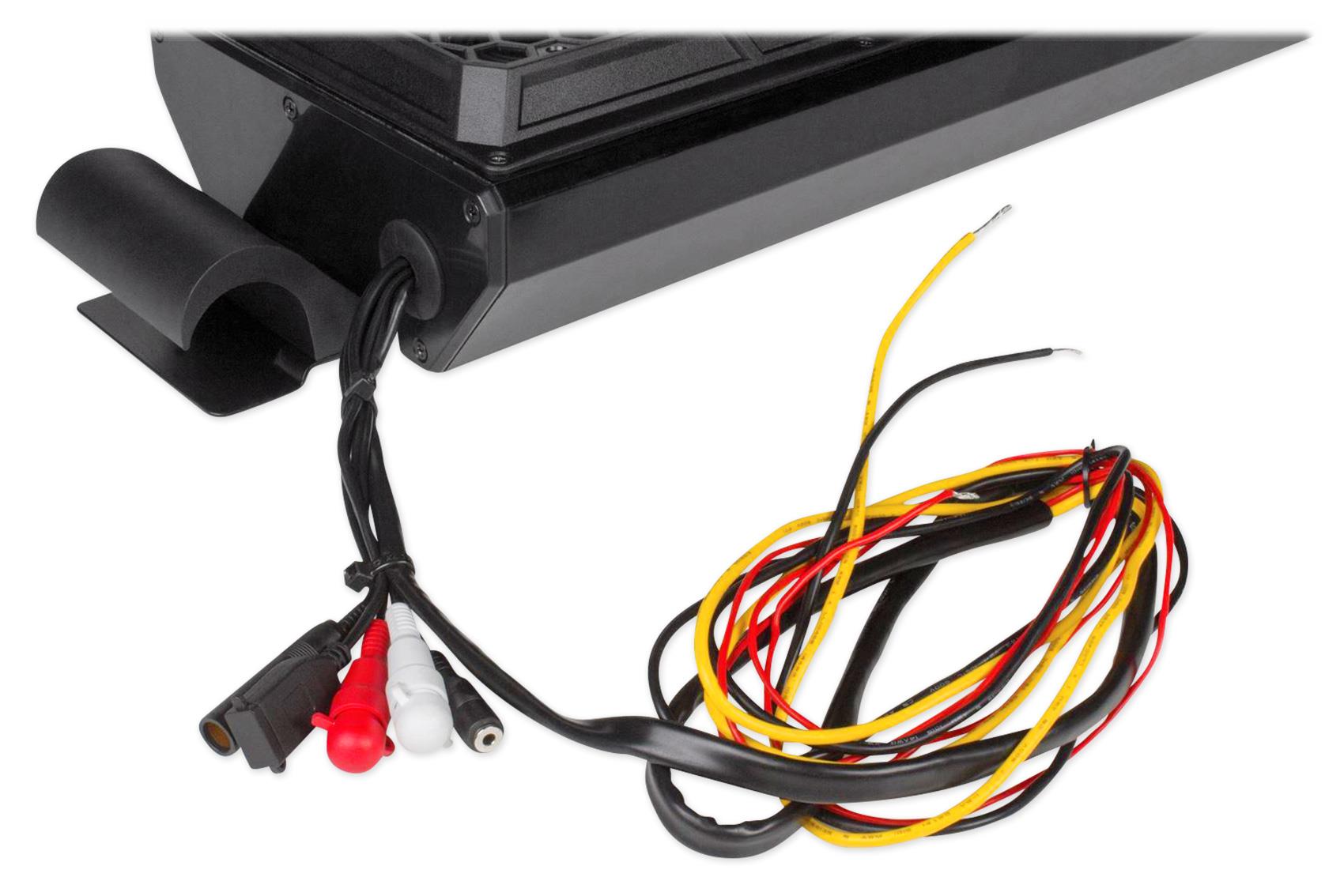 Honda Pioneer Four-Speaker Marine Rollbar Rollcage Soundbar System w/ Bluetooth