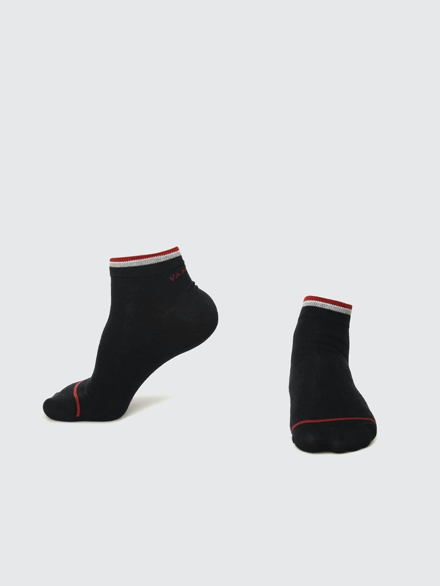 Bonjour Brown and Black Socks (Pack Of 2)