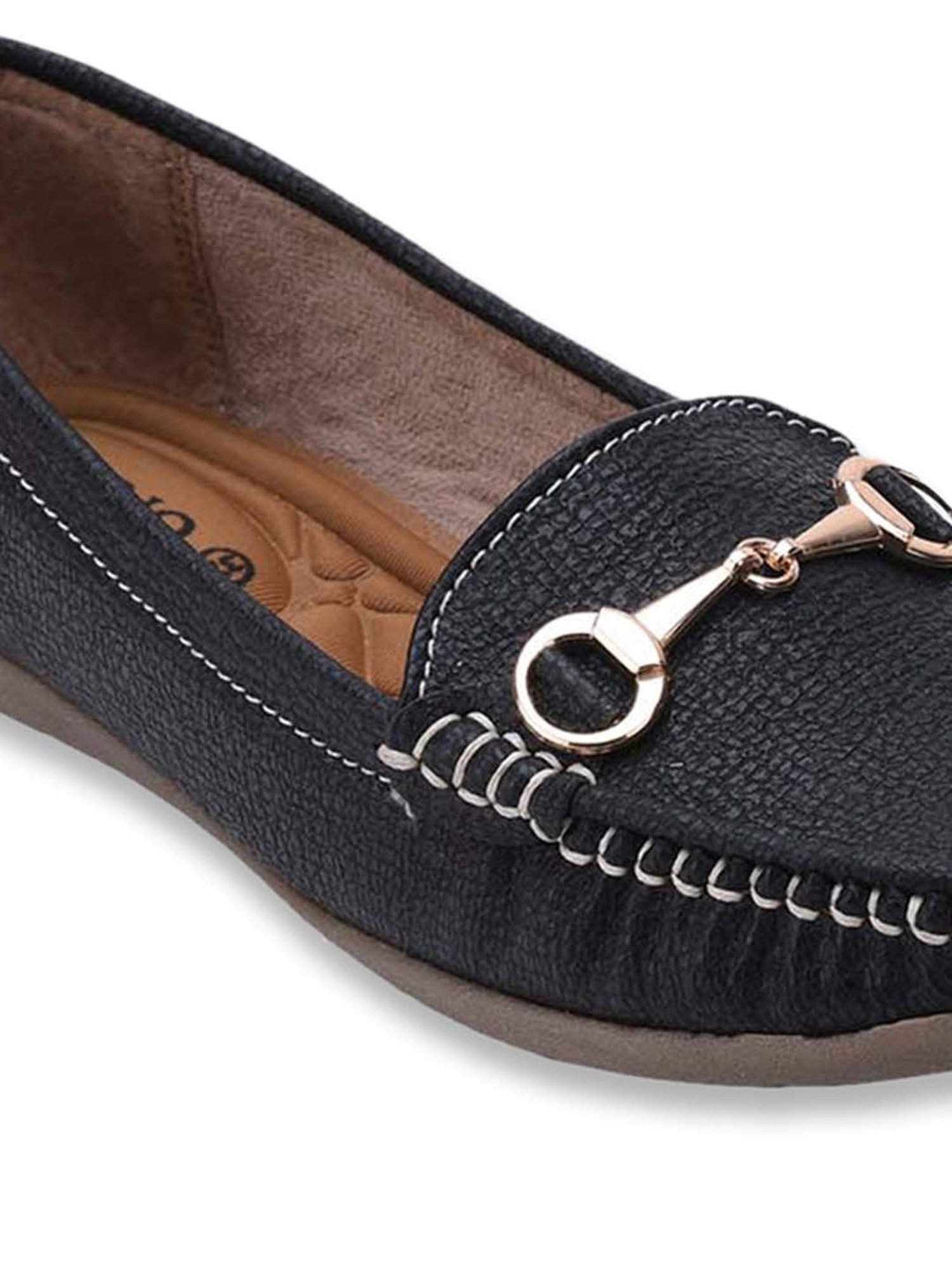 Salario Women's Black Casual Loafers