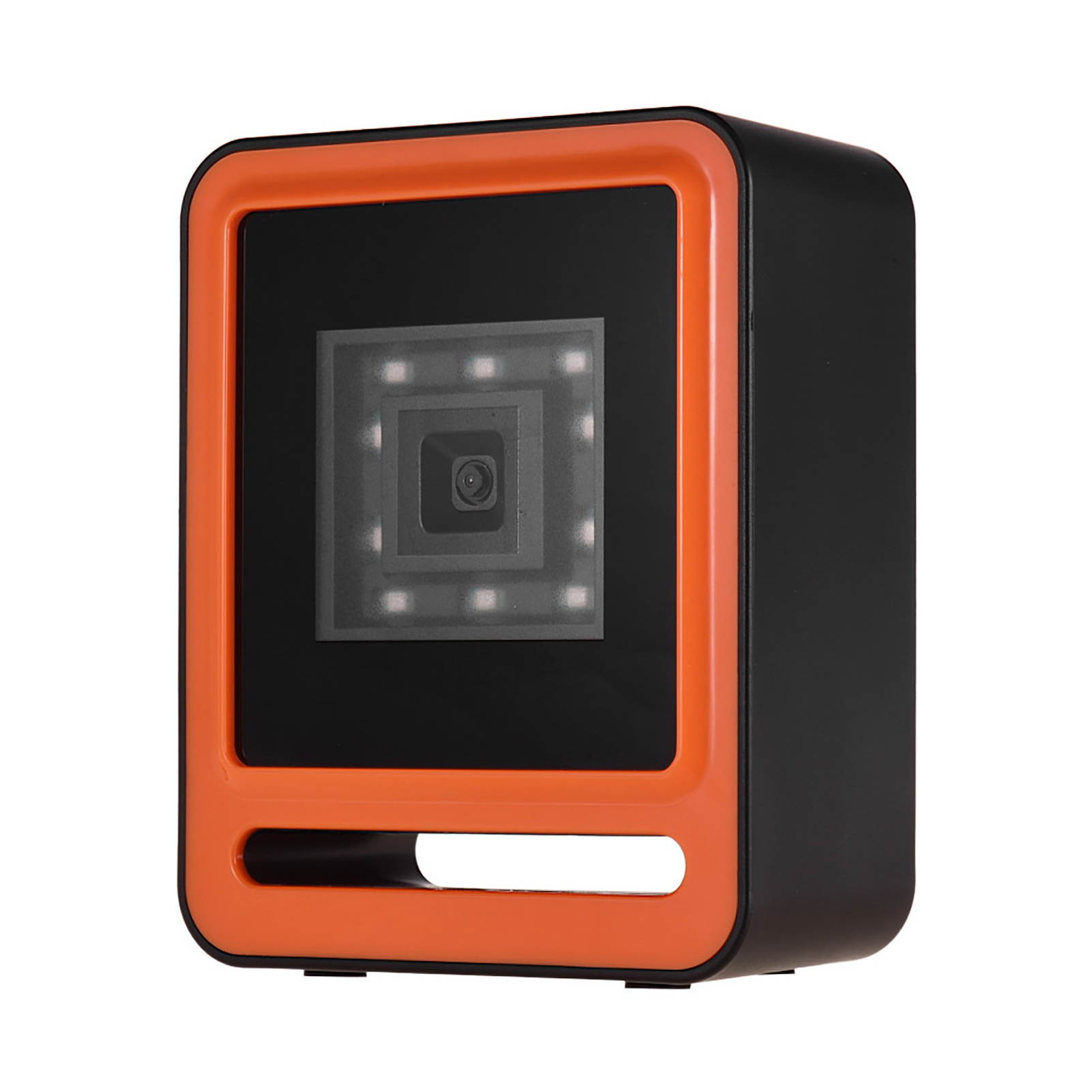 Aibecy Hands-free USB Wired 1D 2D QR Barcoder Scanner Desktop Omnidirectional Bar Code Reader Platform with Top Trigger Button Support Continue Scan/Auto Sense Mode for Supermarket Retail Store Mobile