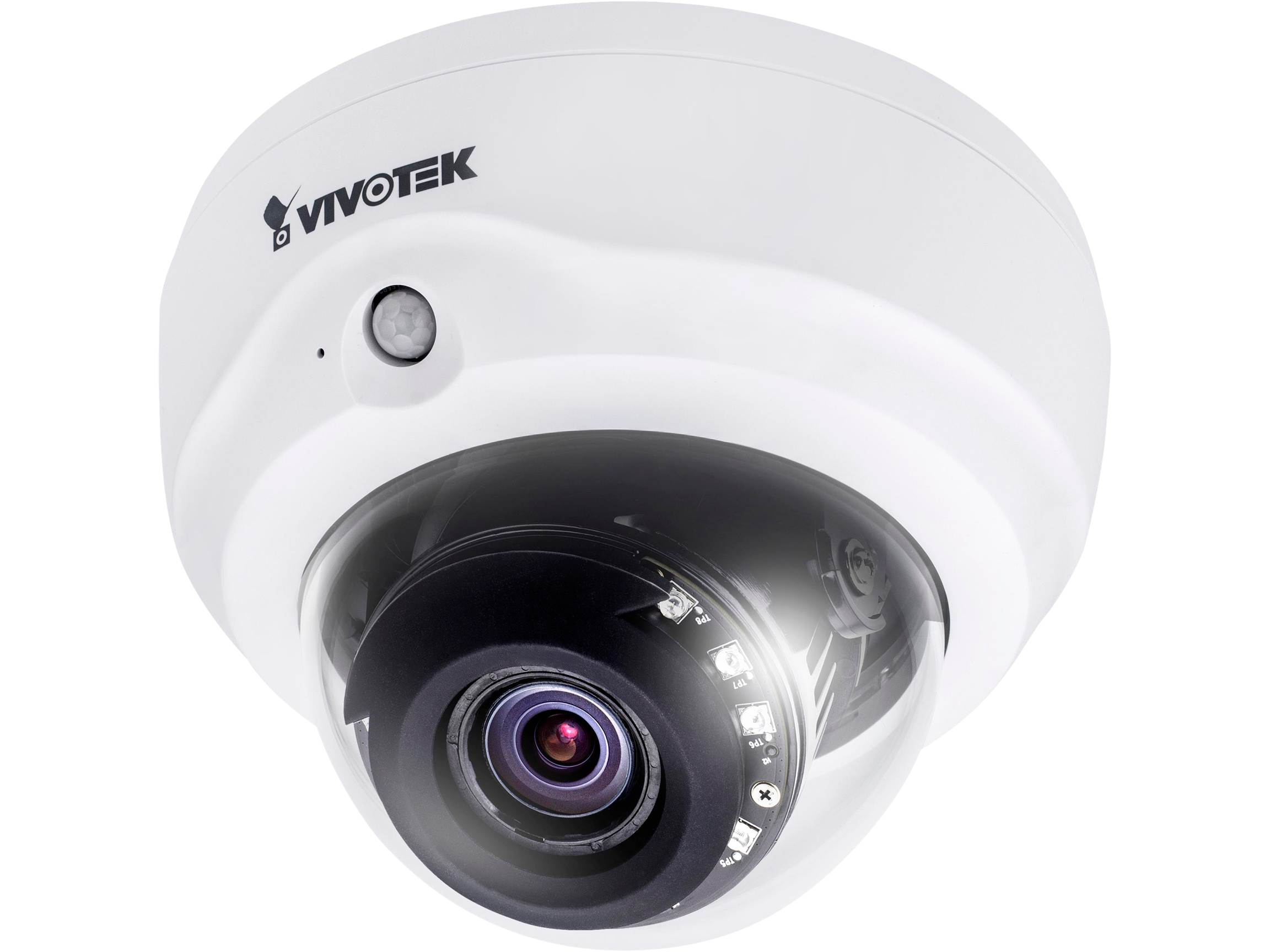 VIVOTEK FD8182-T 5MP WDR 3-9mm Remote Focus Indoor PIR Dome