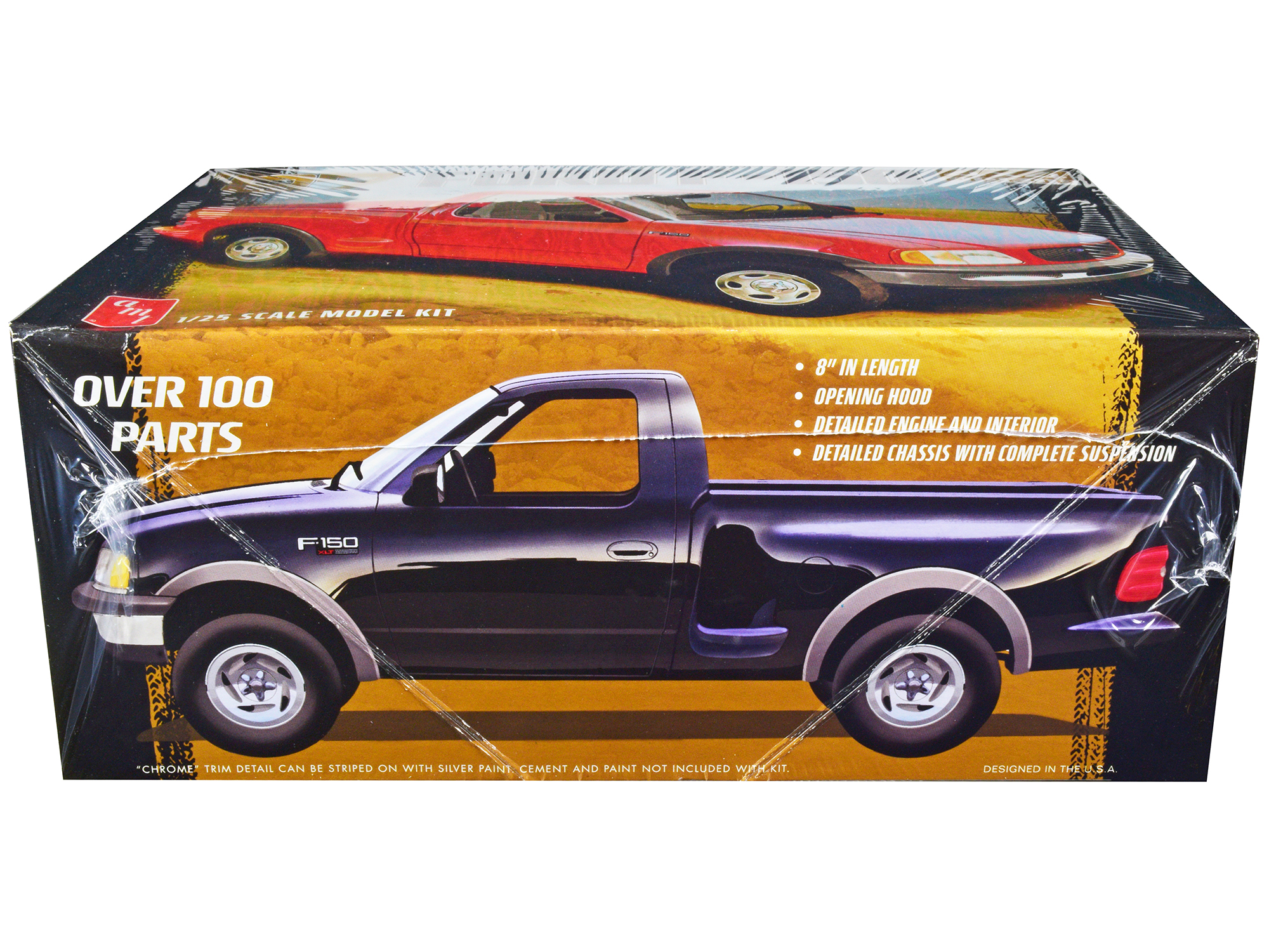 Skill 2 Model Kit 1978 Ford 4x4 Pickup Truck "Firestone Super Stones" 1/25 Scale Model by AMT