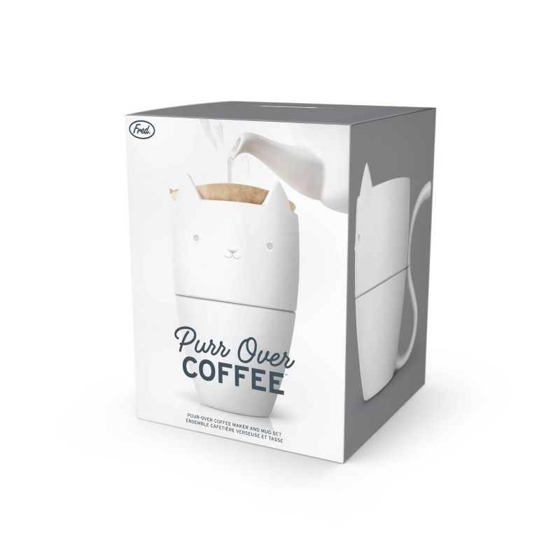 Purr Over Coffee Brewing Serving Set